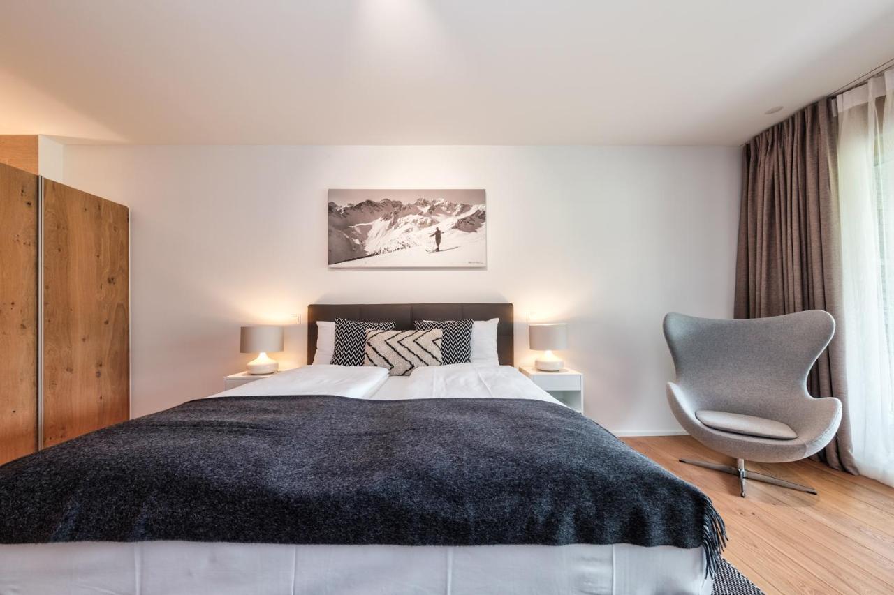 Luxury Panorama Apartment With Alpengold Spa Access Davos Exterior photo