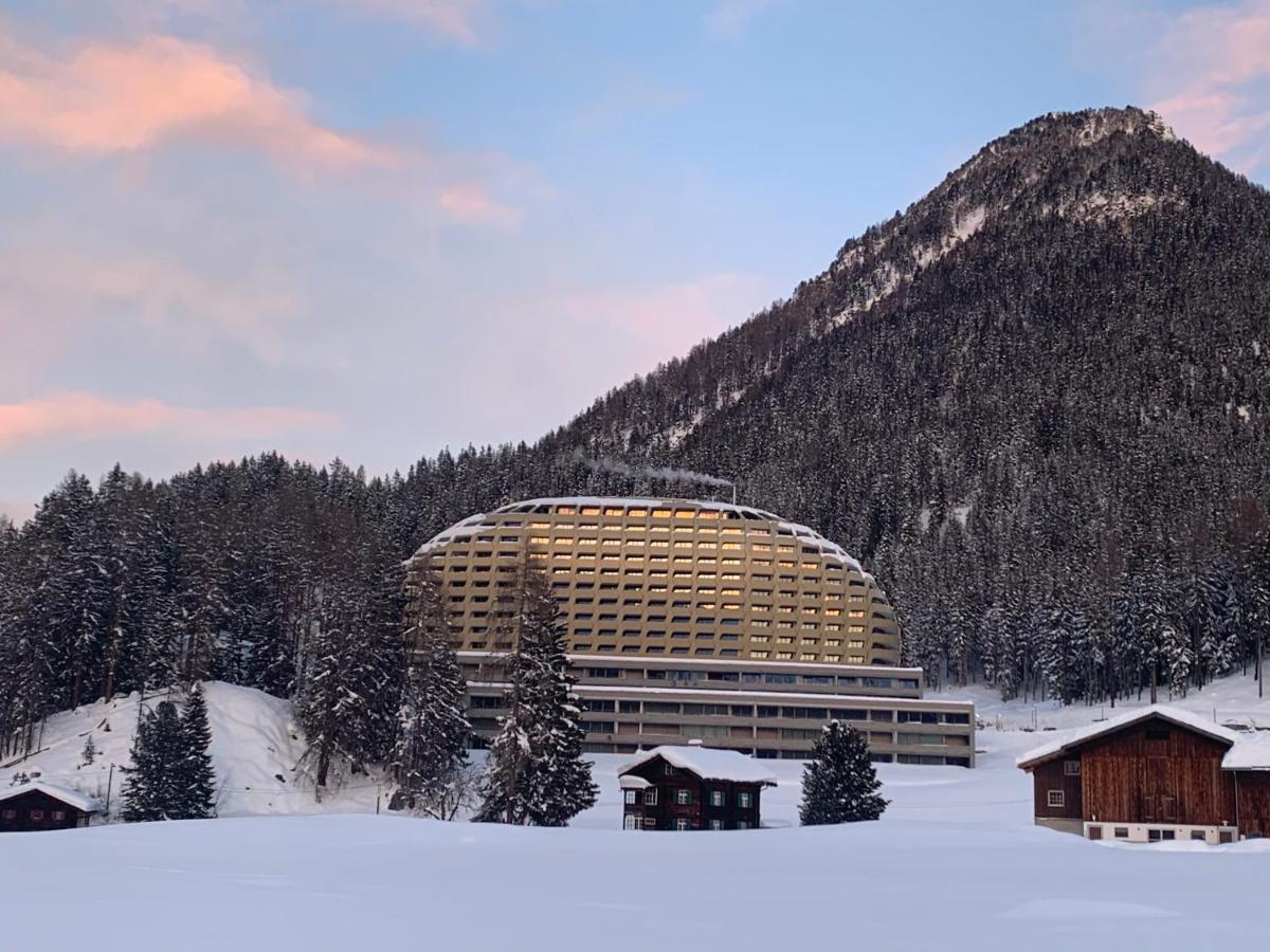 Luxury Panorama Apartment With Alpengold Spa Access Davos Exterior photo